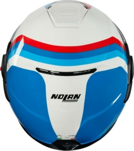 Casca Moto FLIP BACK N120-1 Lineo 347 Blue Red White Glossy 2025, 20