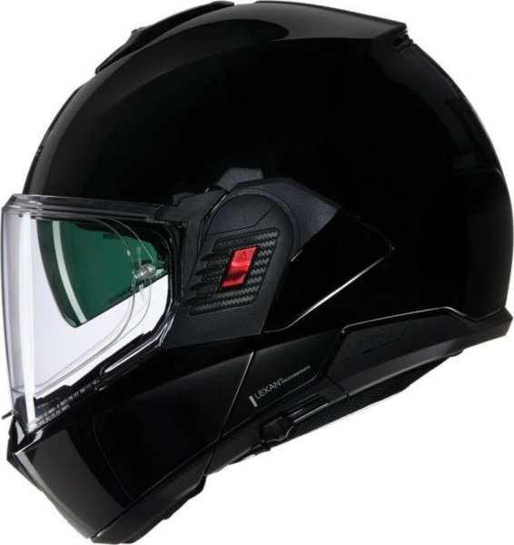 Casca Moto FLIP BACK N120-1 Classico 301 Black Glossy 2025, 2
