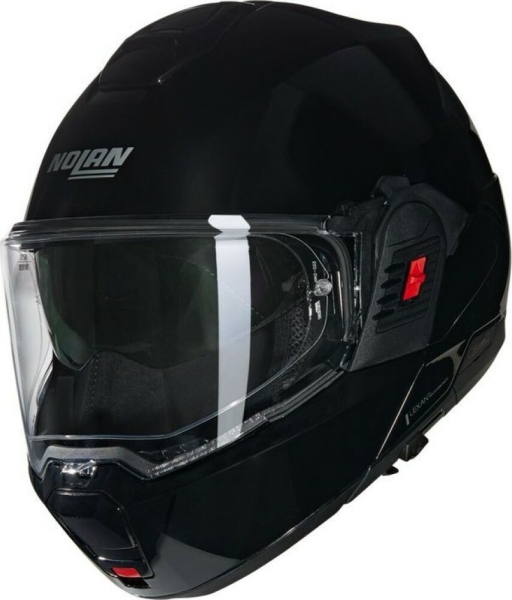 Casca Moto FLIP BACK N120-1 Classico 301 Black Glossy 2025, 6