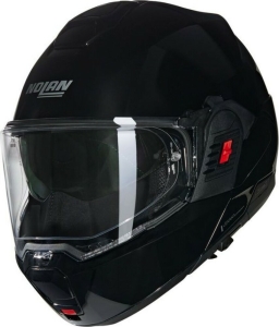 Casca Moto FLIP BACK N120-1 Classico 301 Black Glossy 2025, 7