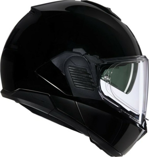 Casca Moto FLIP BACK N120-1 Classico 301 Black Glossy 2025, 14