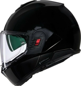 Casca Moto FLIP BACK N120-1 Classico 301 Black Glossy 2025, 2
