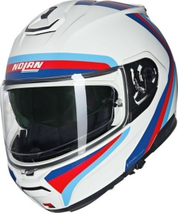 Casca Moto Flip-Up N100-6 Assoluto 347 White Red Blue 2025, 3