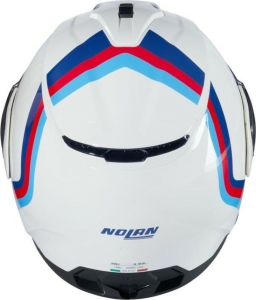 Casca Moto Flip-Up N100-6 Assoluto 347 White Red Blue 2025, 12