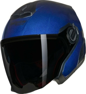 Casca Moto Jet N40-5 Classico Nobile 312 Blue Glossy 2025, 8
