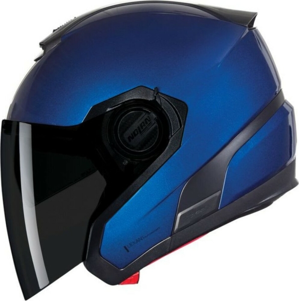 Casca Moto Jet N40-5 Classico Nobile 312 Blue Glossy 2025, 4