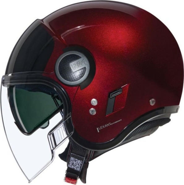 Casca Moto Jet N21 Visor 06 Verniciatura Speciale 344 Red Glossy 2025, 2
