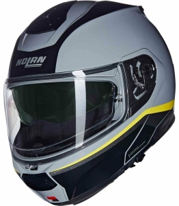 Casca Moto Flip-Up N100-6 Incognito White Black 25, 5