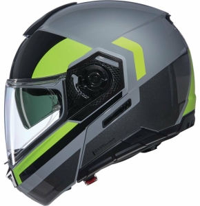 Casca Moto Flip-Up N90-3 06 Roboto Black Grey 25, 5