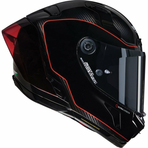 Casca Moto Full Face X-804 RS Asso Di Picc Black Red 25, 6