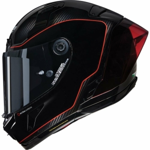 Casca Moto Full Face X-804 RS Asso Di Picc Black Red 25, 8