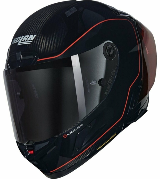 Casca Moto Full Face X-804 RS Asso Di Picc Black Red 25, 8