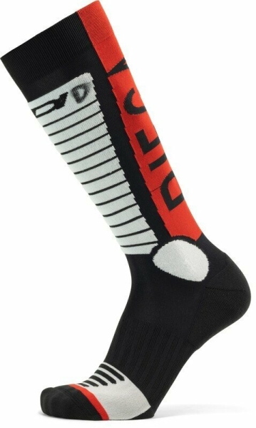 Sosete Moto MX/Enduro Rapidus Black/Grey/Red, 2