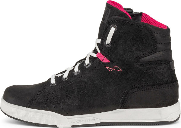Ghete Moto Dama Swift X Fit Dry Black/White, 3