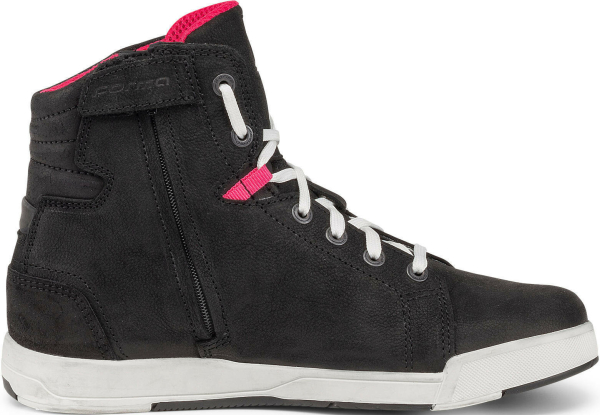 Ghete Moto Dama Swift X Fit Dry Black/White, 9