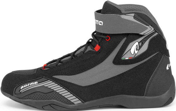 Ghete Moto Genesis Black/Grey, 7