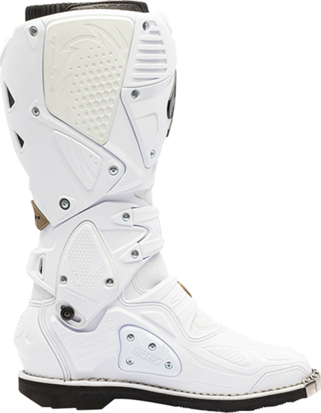 Cizme Moto Crossfire 3 White/Bronze, 9