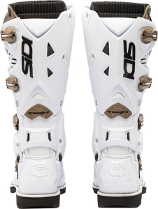 Cizme Moto Crossfire 3 White/Bronze, 11