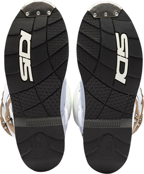 Cizme Moto Crossfire 3 White/Bronze, 9