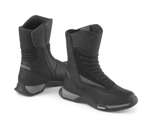 Ghete Moto Touring Dama Glider Dry Negru