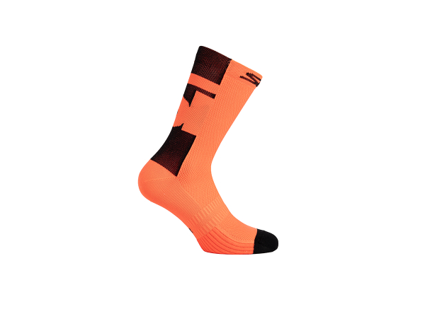 Sosete Moto Confusum Coral Fluo, 3