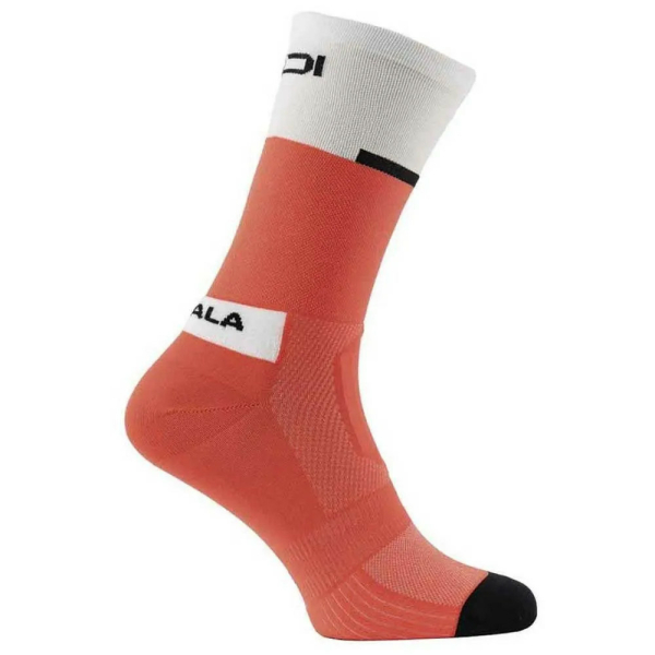 Sosete Moto Neo Coral Fluo/White, 2