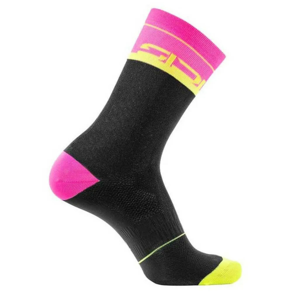 Sosete Moto Viator Black Fluo, 5
