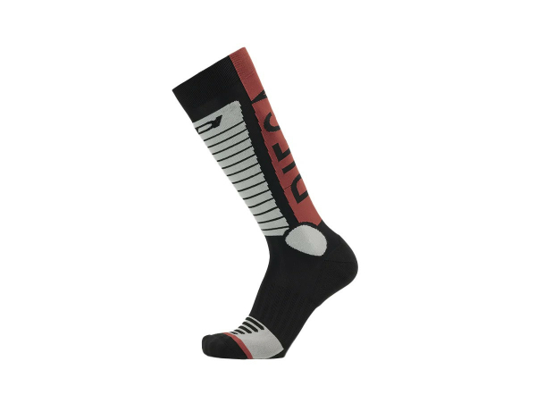 Sosete Moto MX/Enduro Rapidus Black/Grey/Coral, 3