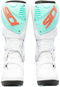 Cizme Moto MX/Enduro Crossfire 3 SRS White/Fluo Mint/Fluo Coral, 13