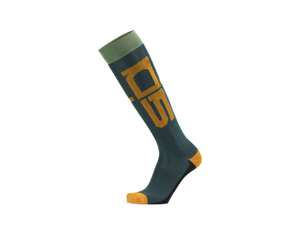 Sosete Moto Off Sprint Green/Orange, 3