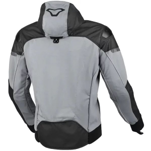 Geaca de vara textil MACNA DISTEC XL Negru/Gri inchis, 18