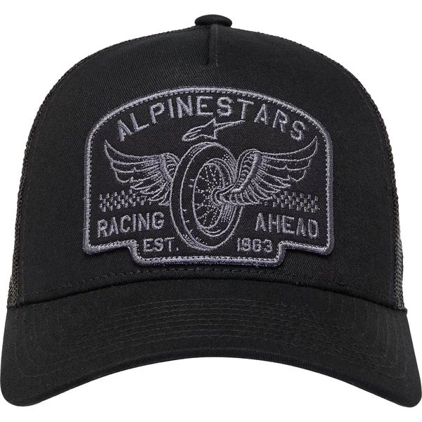 Sapca ALPINESTARS HERITAGE PATCH TRUCKER Hat Negru/Bej, 2