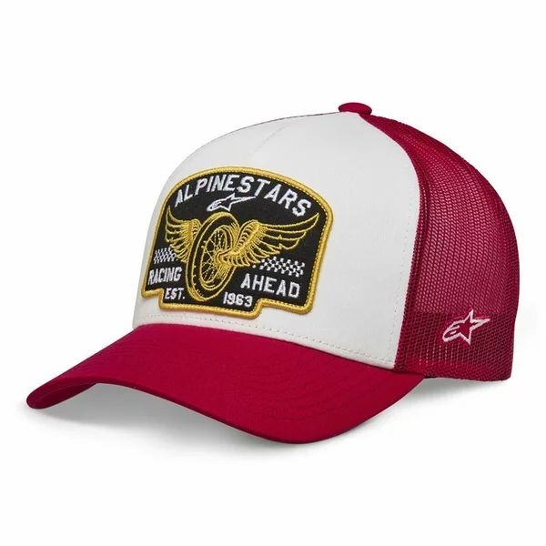 Sapca ALPINESTARS HERITAGE PATCH TRUCKER Hat Negru/Bej, 6