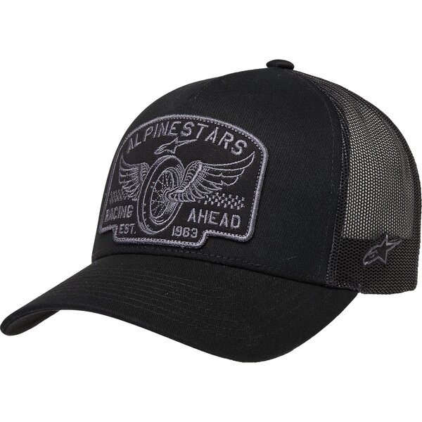 Sapca ALPINESTARS HERITAGE PATCH TRUCKER Hat Negru/Bej, 6