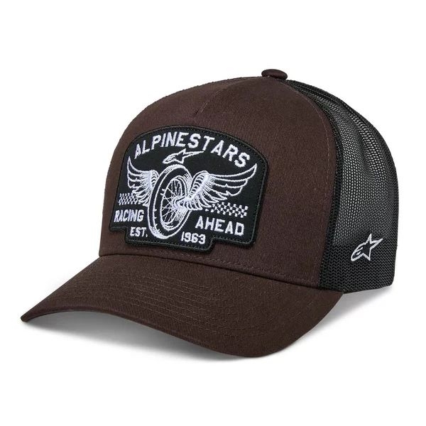 Sapca ALPINESTARS HERITAGE PATCH TRUCKER Hat Negru/Bej, 21
