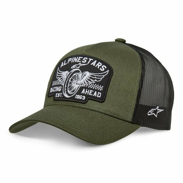 Sapca ALPINESTARS HERITAGE PATCH TRUCKER Hat Negru/Bej, 14