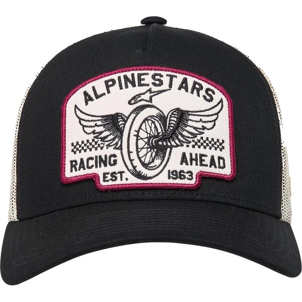 Sapca ALPINESTARS HERITAGE PATCH TRUCKER Hat Negru/Bej, 15