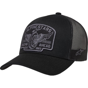 Sapca ALPINESTARS HERITAGE PATCH TRUCKER Hat Negru/Bej, 6