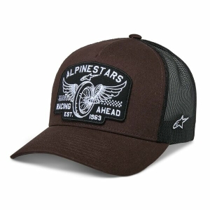Sapca ALPINESTARS HERITAGE PATCH TRUCKER Hat Negru/Bej, 8