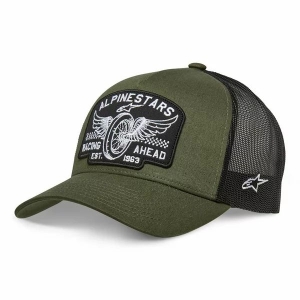 Sapca ALPINESTARS HERITAGE PATCH TRUCKER Hat Negru/Bej, 26