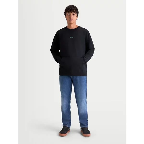 Bluza ALPINESTARS POSITIVE CREW Fleece Negru S, 2