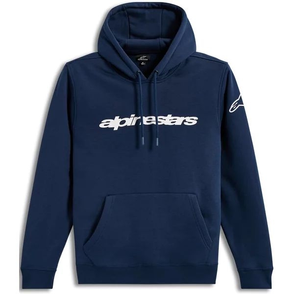 Hanorac ALPINESTARS RACE WORDMARK S Navy/Alb, 5
