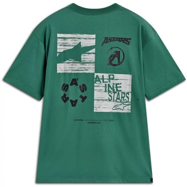Tricou ALPINESTARS CHECKBACK OVERSIZED CSF Negru S, 5