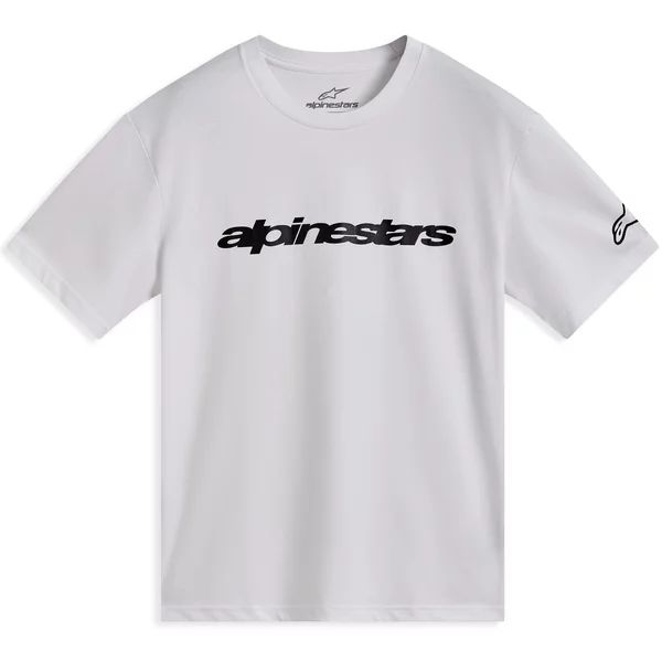 Tricou ALPINESTARS RACE WORDMARK CSF S Alb/Negru, 5