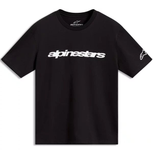 Tricou ALPINESTARS RACE WORDMARK CSF S Alb/Negru