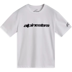 Tricou ALPINESTARS RACE WORDMARK CSF S Alb/Negru, 5