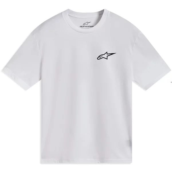Tricou ALPINESTARS COMBO BACK CSF S Alb/Negru, 4