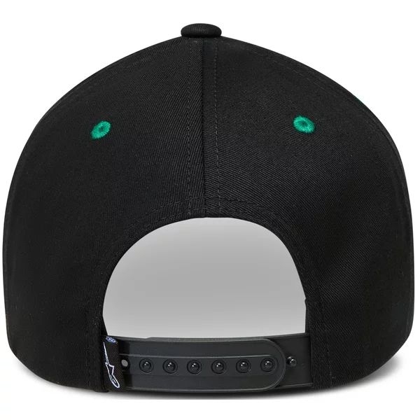 Sapca ALPINESTARS RETRO SNAPBACK Hat Negru/Verde, 3