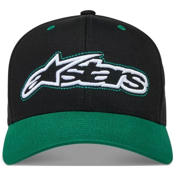Sapca ALPINESTARS RETRO SNAPBACK Hat Negru/Verde, 6
