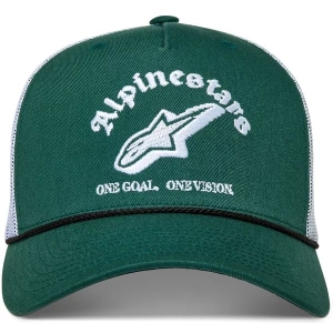 Sapca ALPINESTARS BARON TRUCKER Hat Verde/Alb, 5